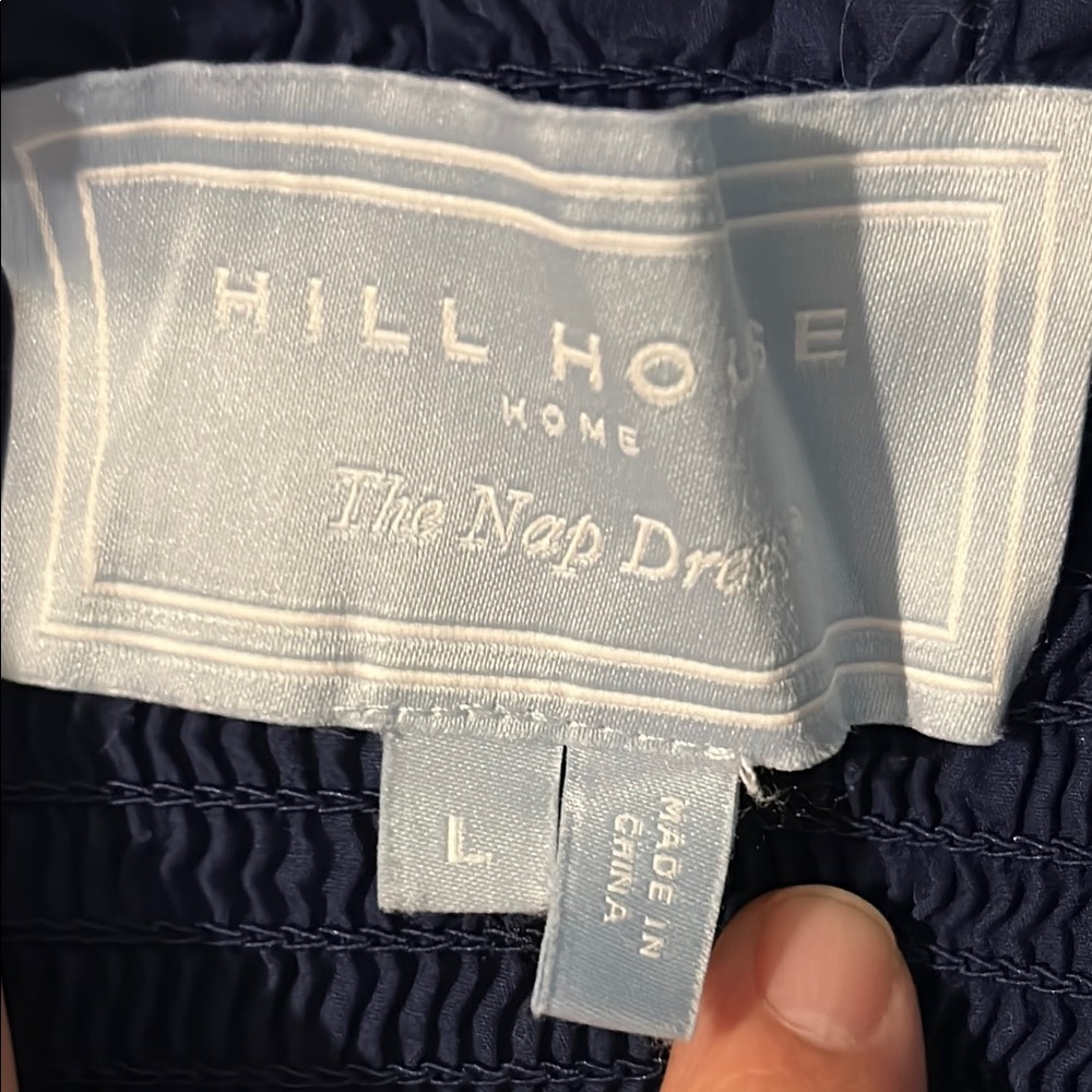 Hill House Navy Blue Sleeveless Dress - Picture 2 of 3